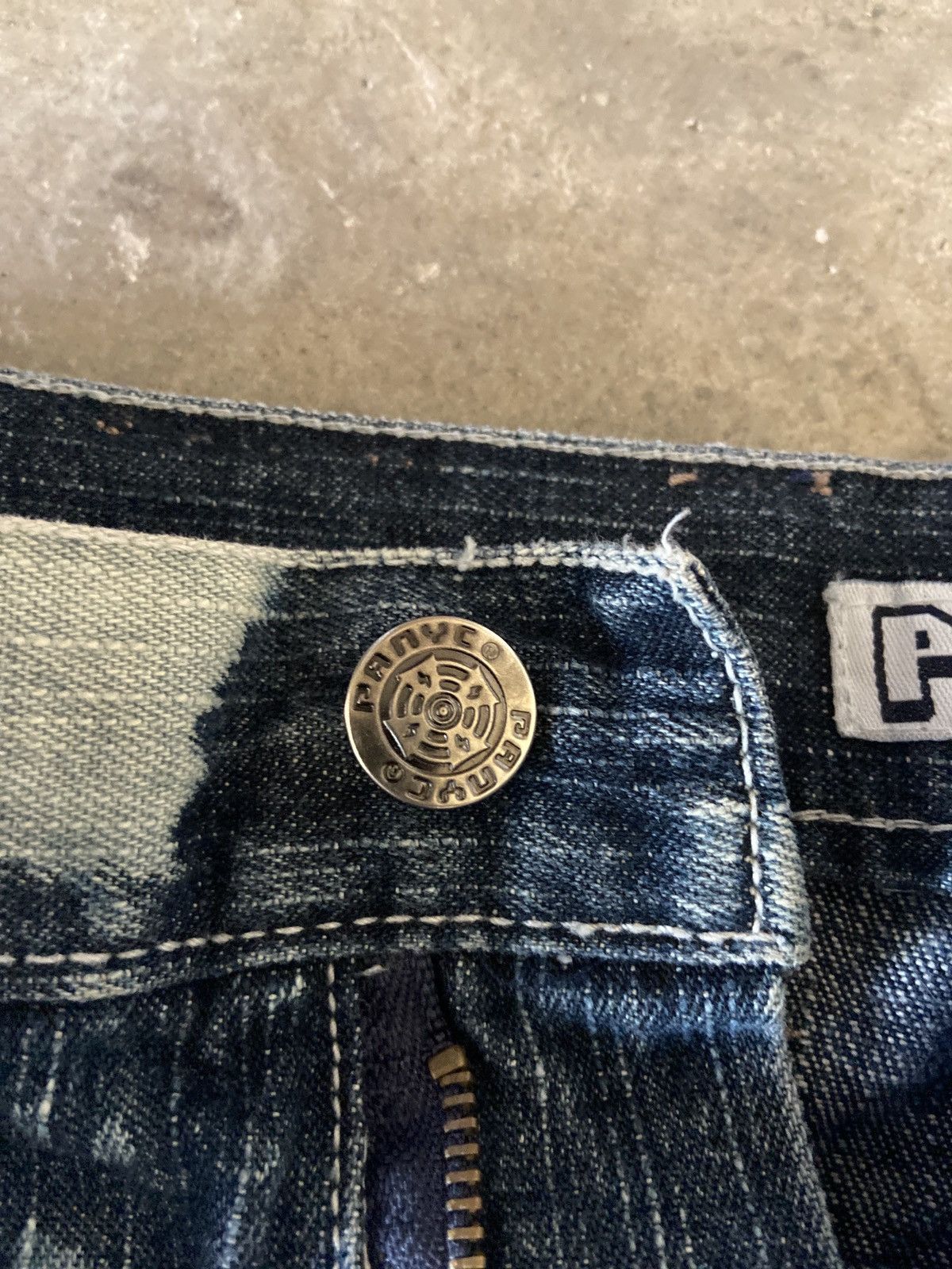 JNCO × Southpole Crazy Acid Washed Vintage Y2K Panyc Hip Hop Denim Jorts NOS Size US 26 / EU 42 - 7 Thumbnail