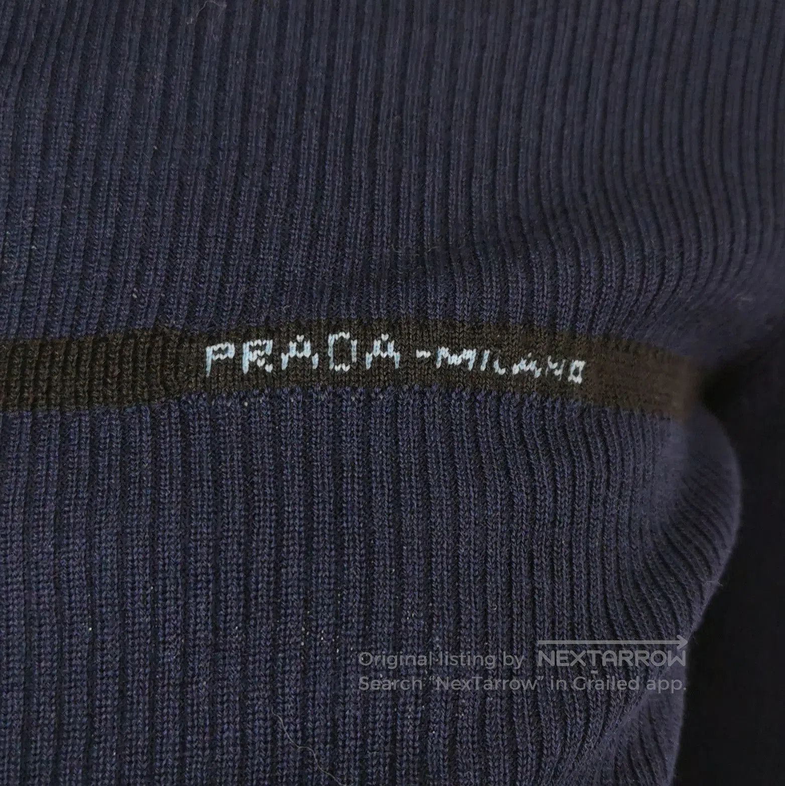 Prada Prada Wool Knit High Neck Sweater . Size L / US 10 / IT 46 - 3 Thumbnail