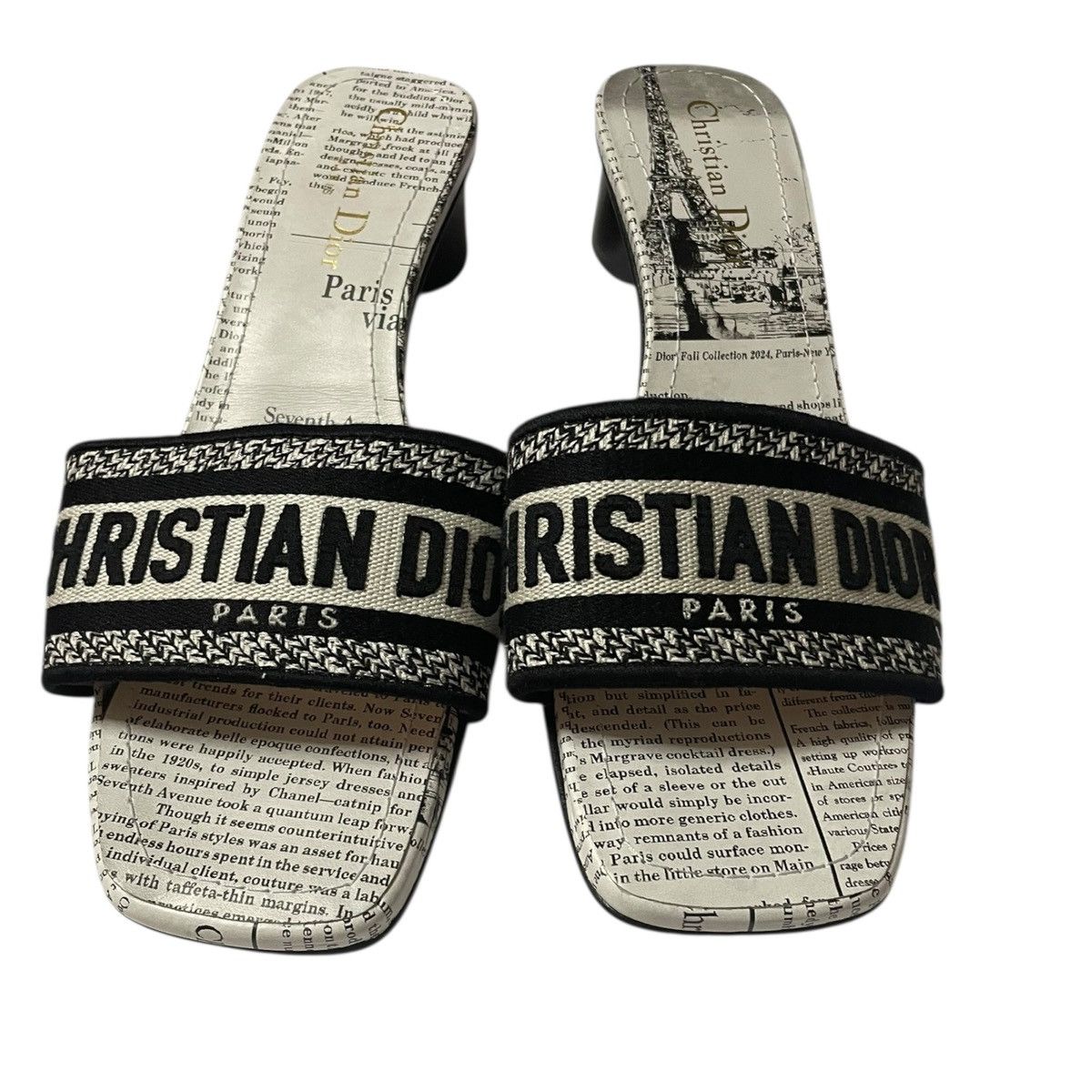 Dior Christian Dior Dway sandals size 38 Size US 8 / IT 38 - 3 Thumbnail