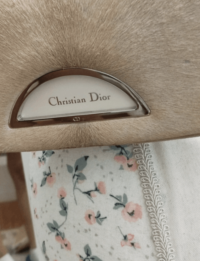 Dior × Leather Dior Bag Malice Saddle Shoulder Hodo Fur Era Galliano EX0031 Size ONE SIZE - 10 Thumbnail