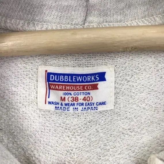Warehouse Vtg DUBBLEWORKS WAREHOUSE JAPAN Delaware Hoodie Union Made Size US M / EU 48-50 / 2 - 7 Thumbnail