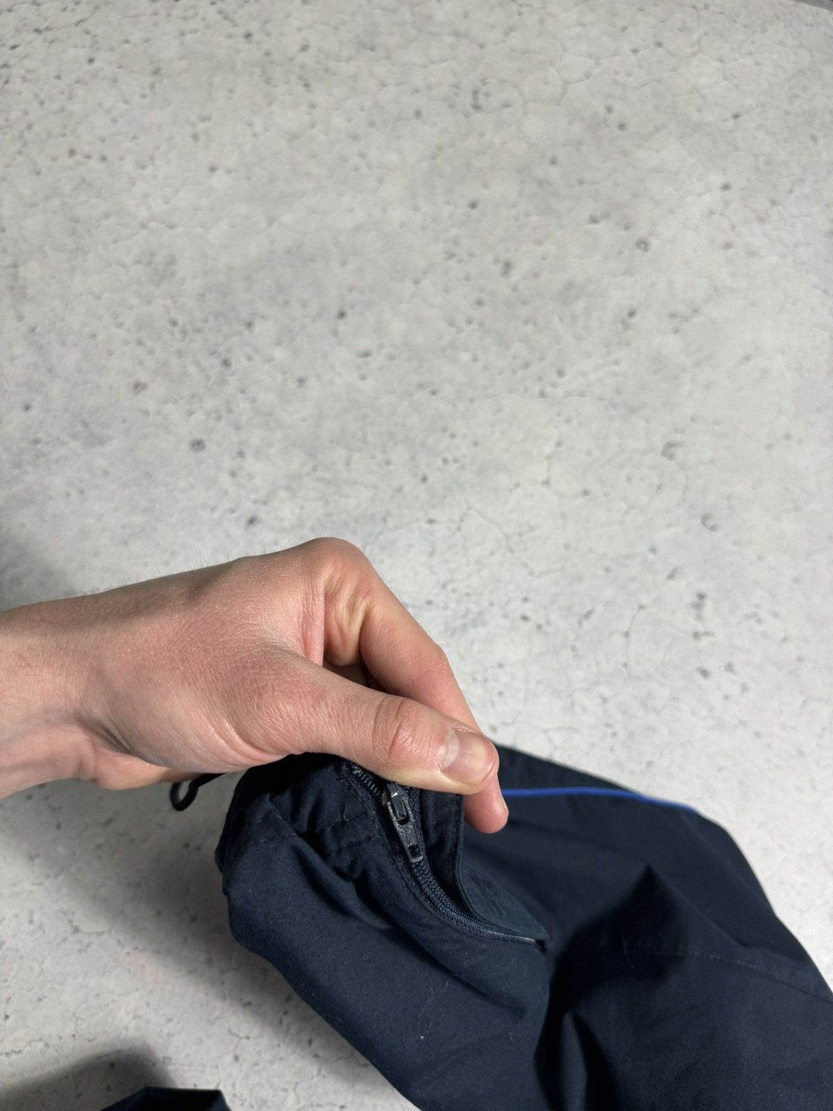 Nike Nike Big Swoosh Track Pants Nylon Baggy Drill Swoosh Vintage Size US 30 / EU 46 - 12 Thumbnail