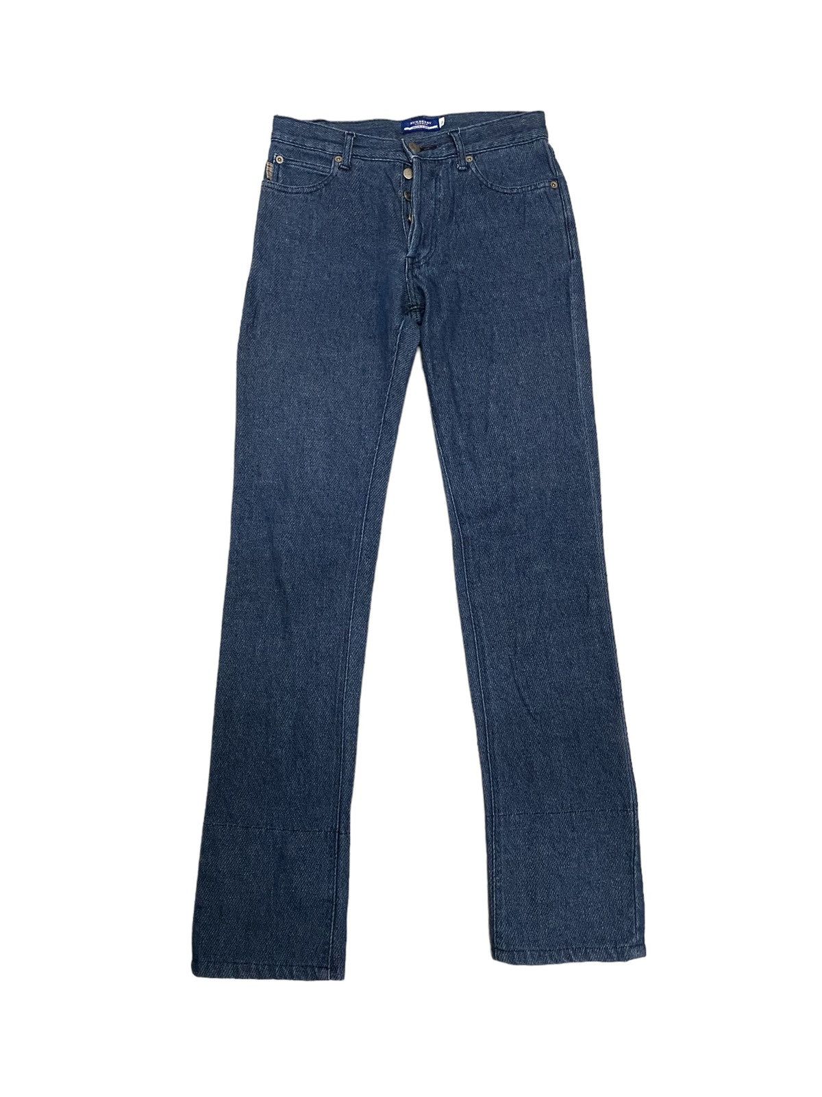 Burberry × Japanese Brand × Vintage Vintage Burberry NovaChek Blue Label Denim Jeans Size 25" / US 0 / IT 36 - 13 Thumbnail