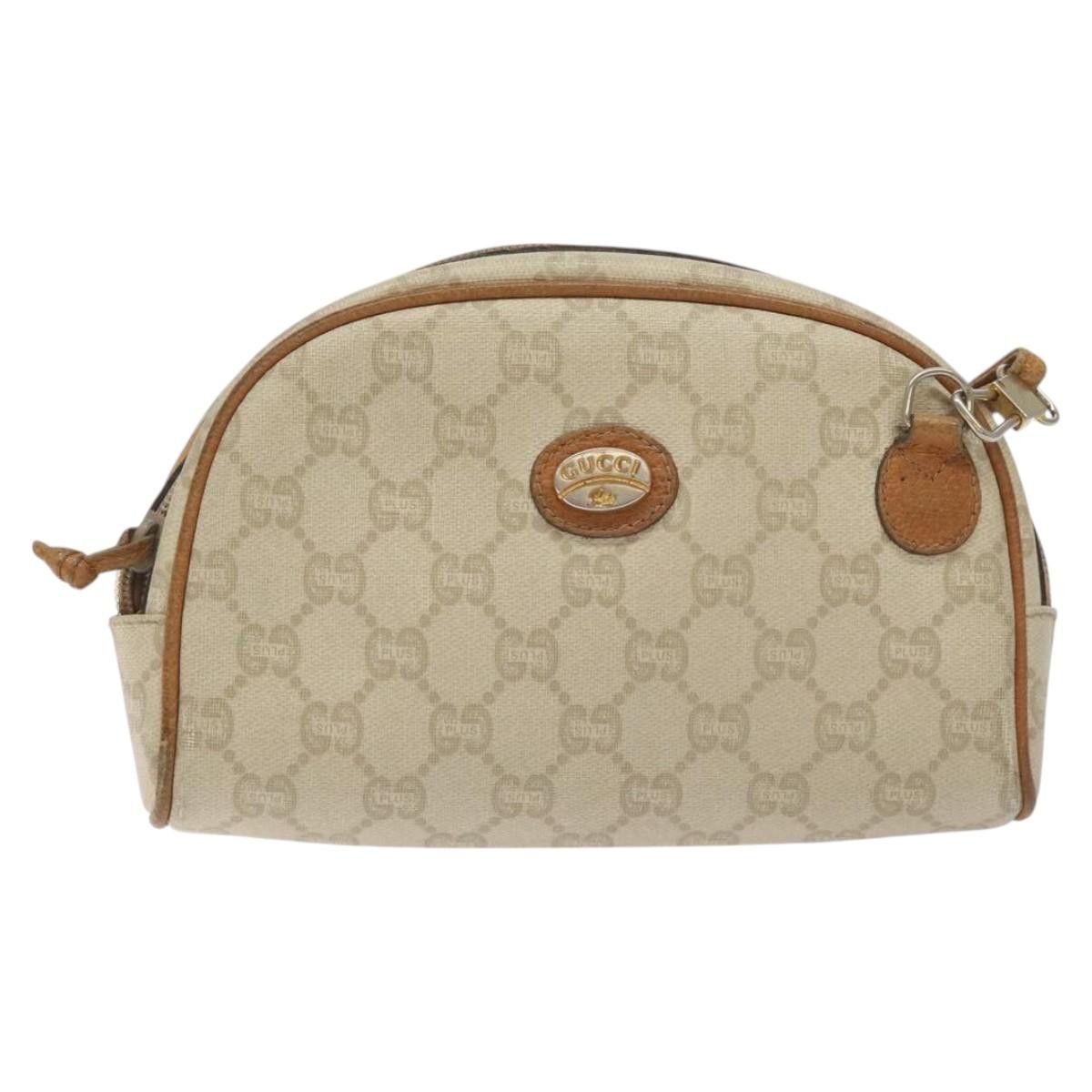 Gucci GUCCI GG Plus Supreme Shoulder Bag Pvc Ivory Gold Size ONE SIZE - 2 Thumbnail