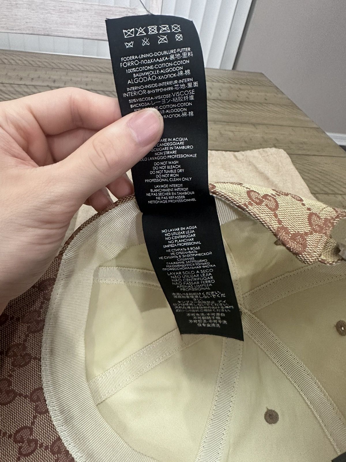 Gucci Gucci hat Size ONE SIZE - 11 Thumbnail