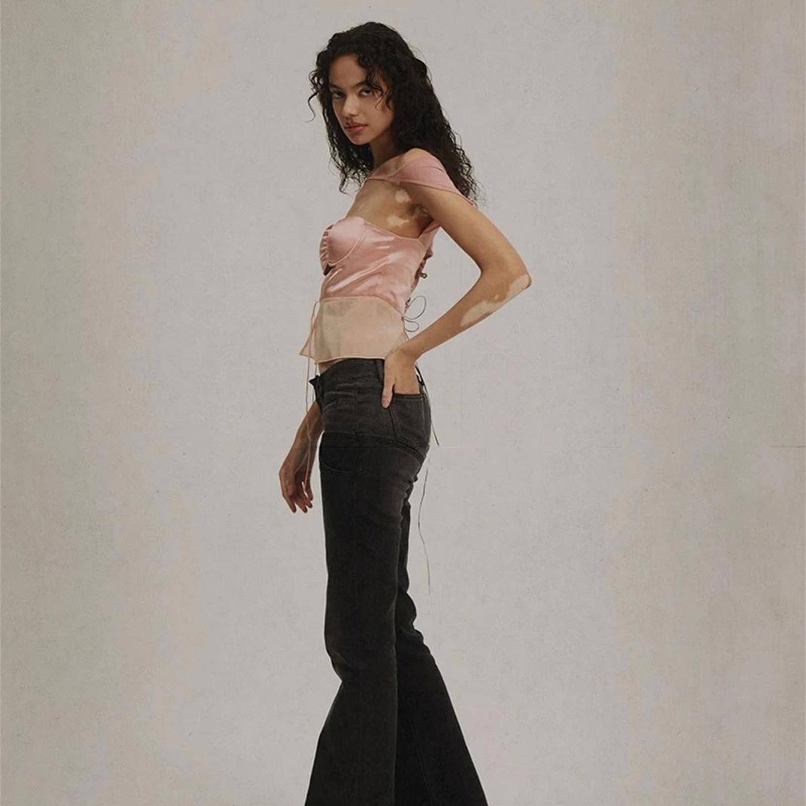 Japanese Brand Pink Satin Off-Shoulder Y2K Top Size M Size M / US 6-8 / IT 42-44 - 5 Thumbnail