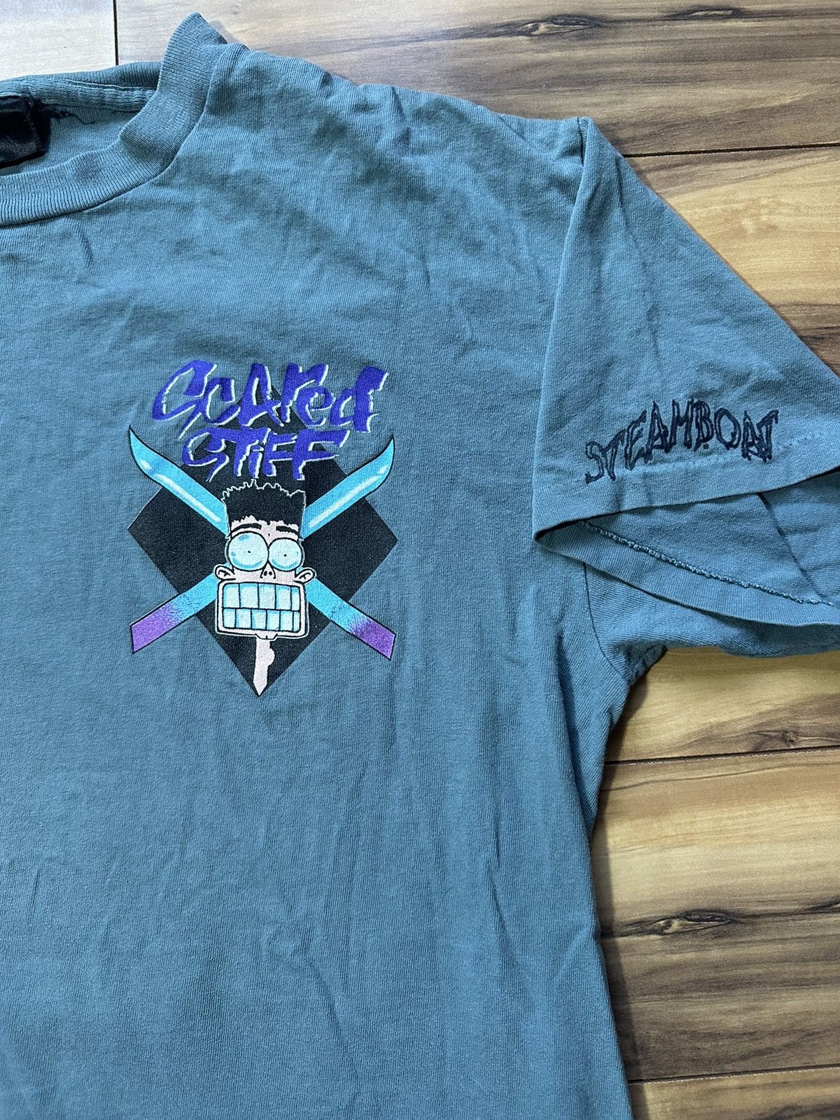 Vintage 1995 Vintage Scared Stiff Skier’s Exclusive Shirt! Size US L / EU 52-54 / 3 - 4 Thumbnail
