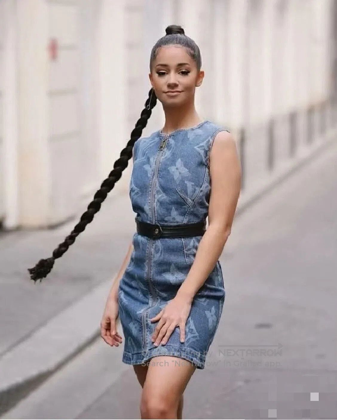 Louis Vuitton Louis Vuitton Monogram Denim Dress. Size US 36 / EU 52 - 9 Thumbnail