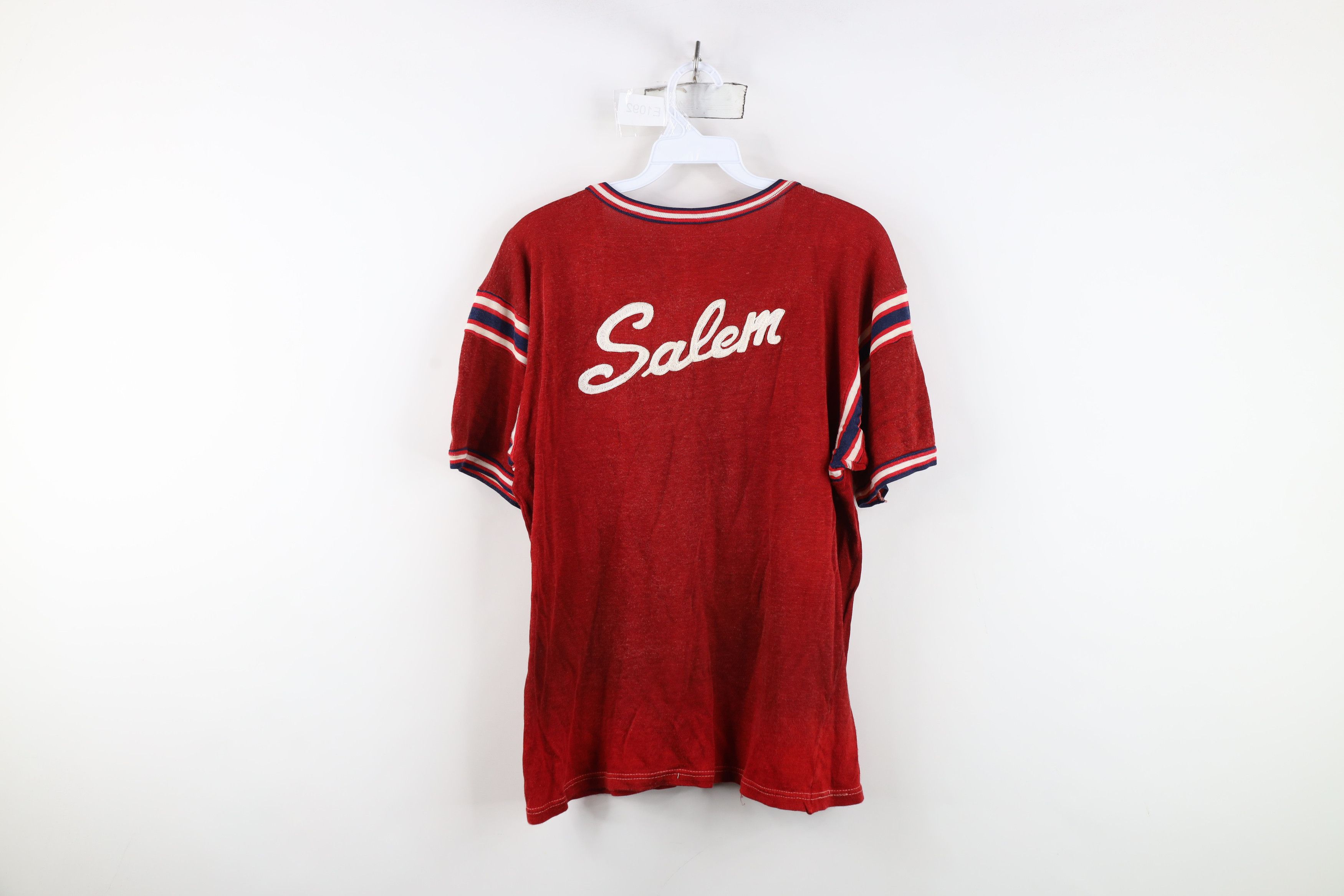 Vintage Vintage 40s 50s Stitch Salem Rayon Durene Jersey T-Shirt USA Size US M / EU 48-50 / 2 - 12 Thumbnail