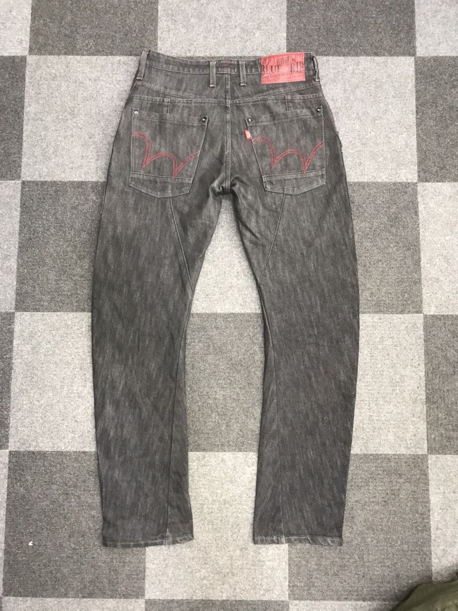 Edwin EDWIN BLUE TRIP 3D Design Curved Legs Multipockets Jeans Size US 31 - 12 Thumbnail