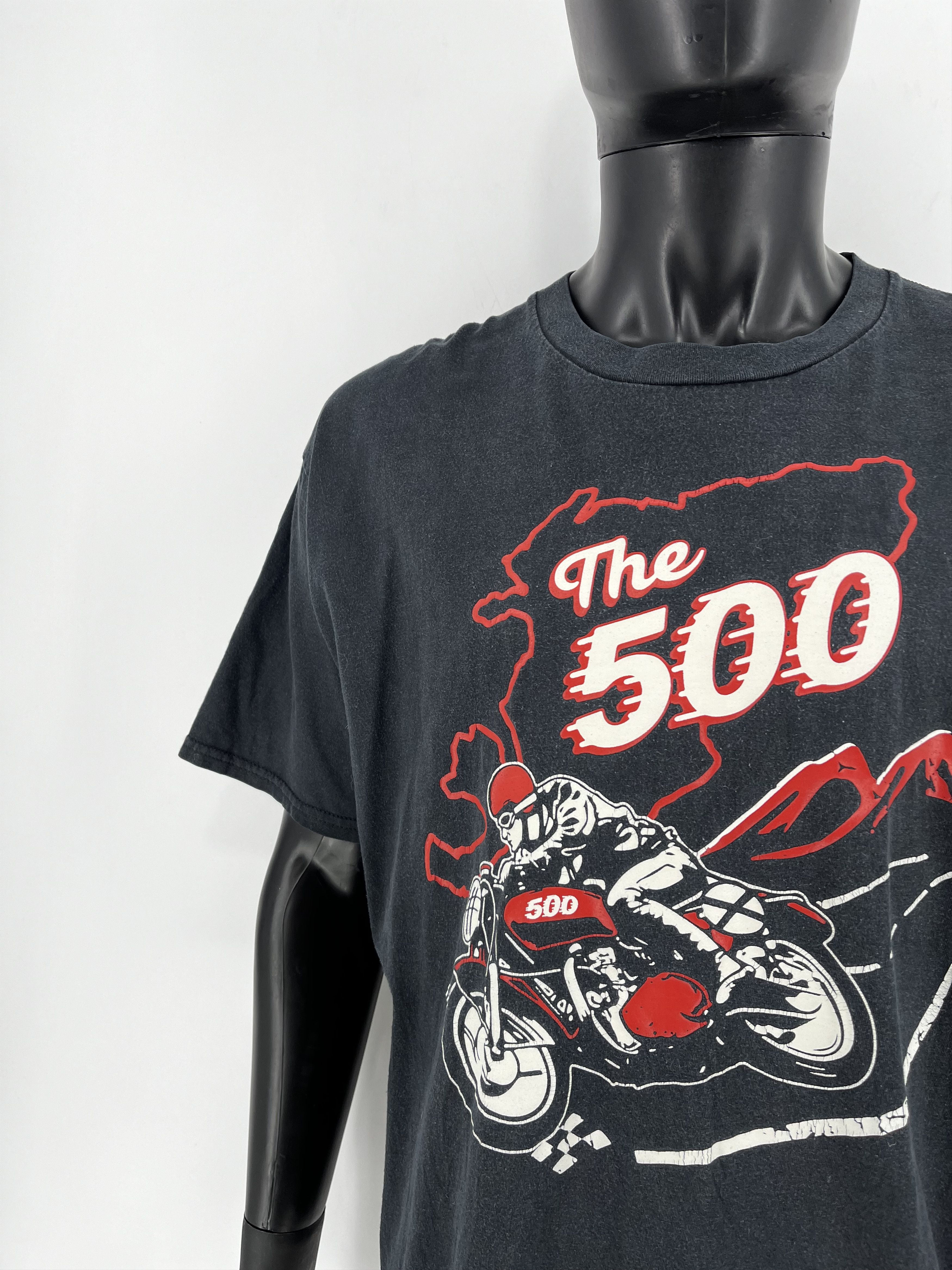 Other Vintage Racing The 500 T-shirt 90s Daytona Great American Size US XL / EU 56 / 4 - 6 Thumbnail