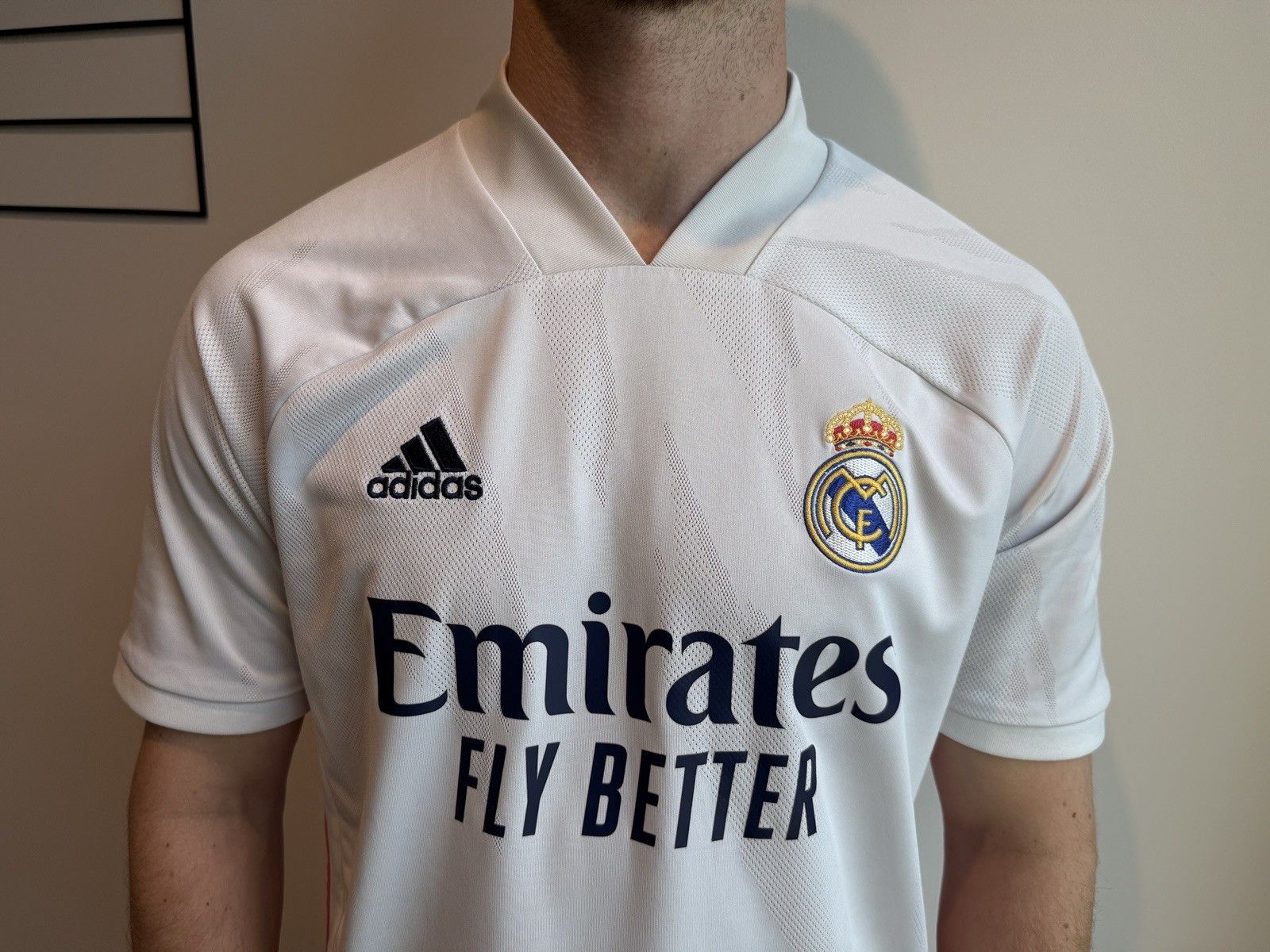 Adidas Fc Real Madrid 2020 2021 Home Jersey T-Shirt Soccer Football Size US M / EU 48-50 / 2 - 2 Thumbnail