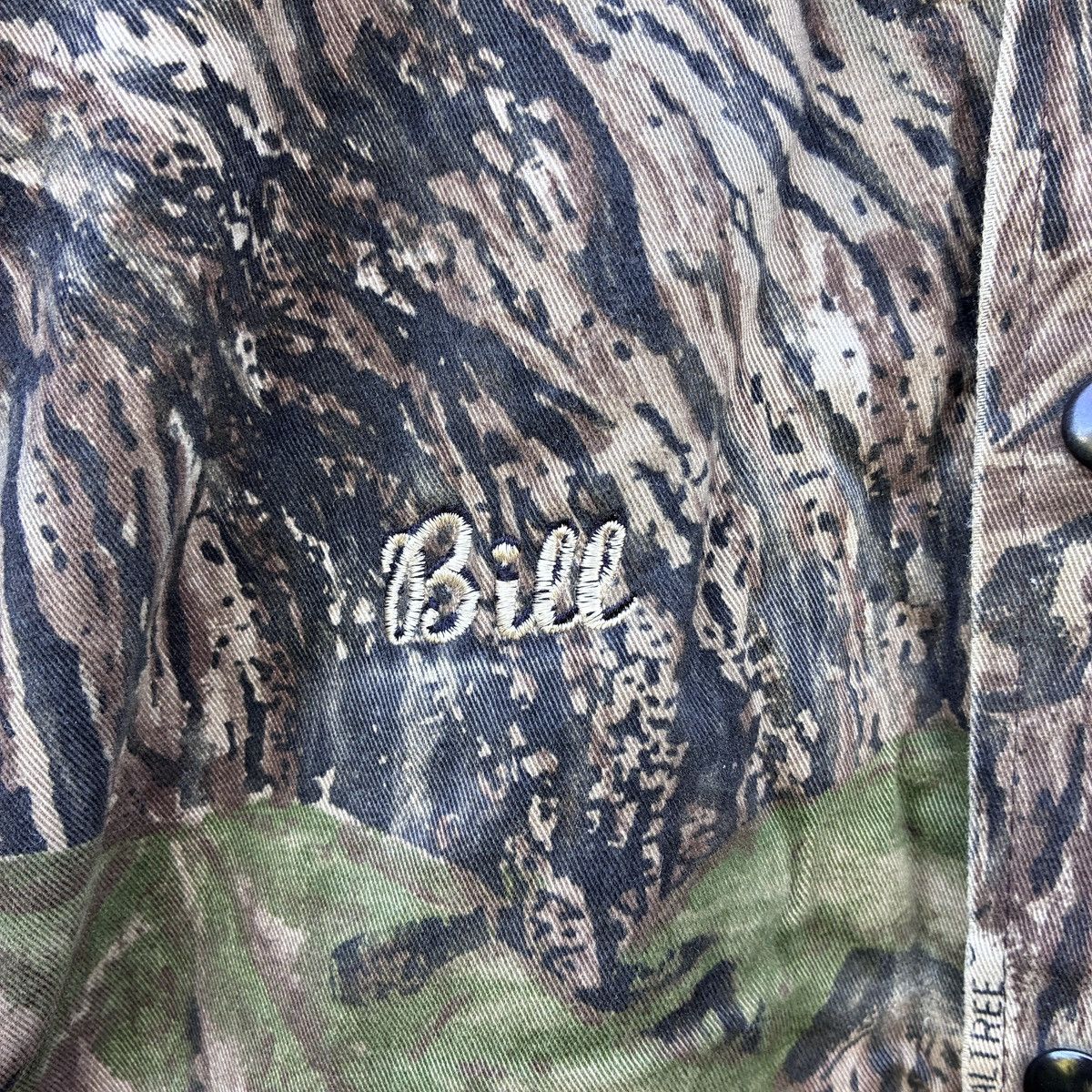 Realtree Realtree by Kudzu Camo Suede sleeves bomber Hunting Jacket Size US L / EU 52-54 / 3 - 9 Thumbnail