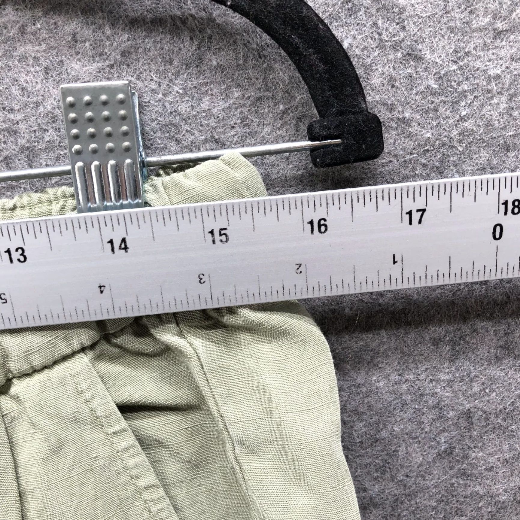 Zara Zara Linen Blend Crop Pants Womens S Sage Green High Rise Drawstring Pull On Wide-Leg Cropped Pants Bohemian Style Womens Clothing Size 28" / US 6 / IT 42 - 6 Thumbnail