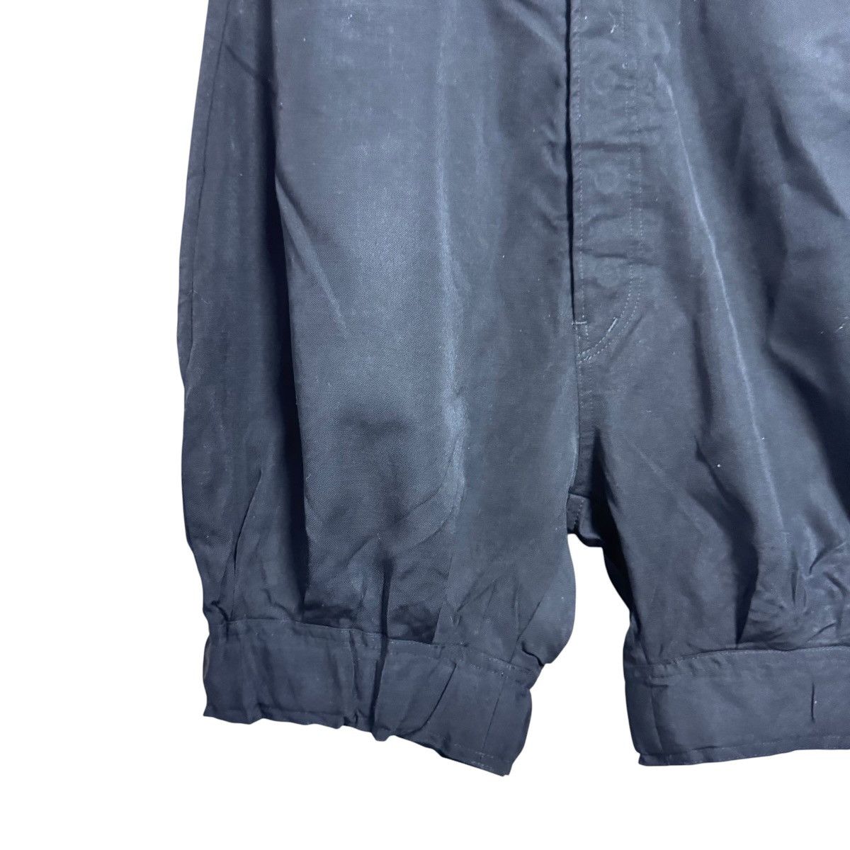 Yaponskii Yaponskii Black Drop Crotch Shorts Pants Size 31" - 7 Thumbnail
