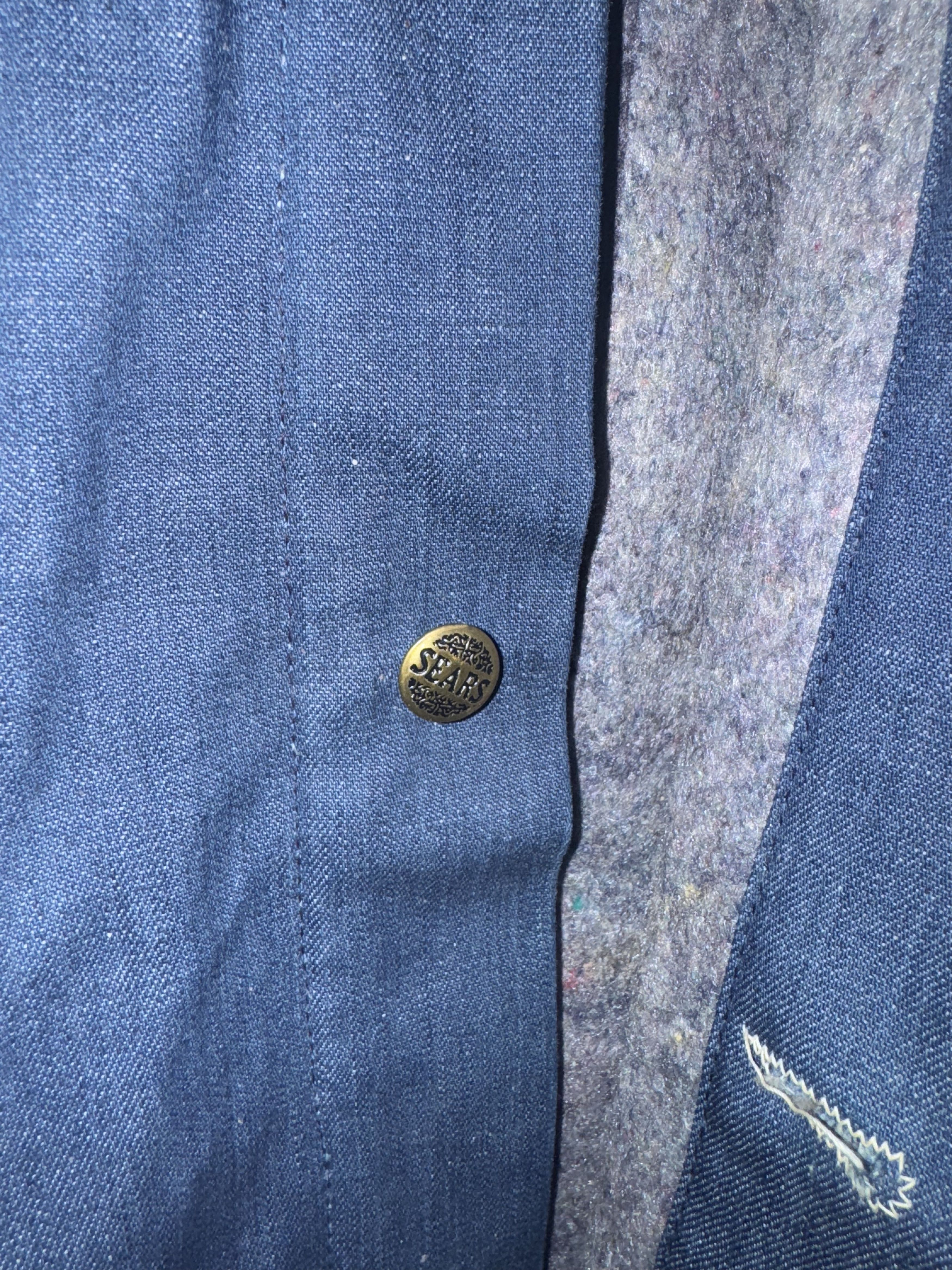 Sears Sears Work'n Leisure Denim Jacket Size US L / EU 52-54 / 3 - 6 Thumbnail