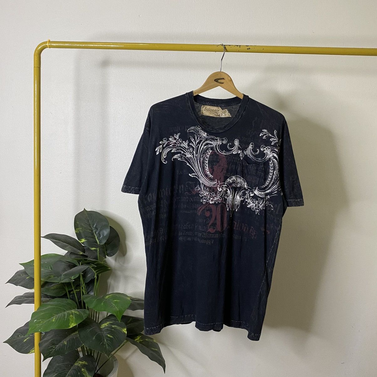 Salvage Vintage Y2K Salvage Affliction Style Made in USA T Shirt Size US L / EU 52-54 / 3 - 1 Thumbnail