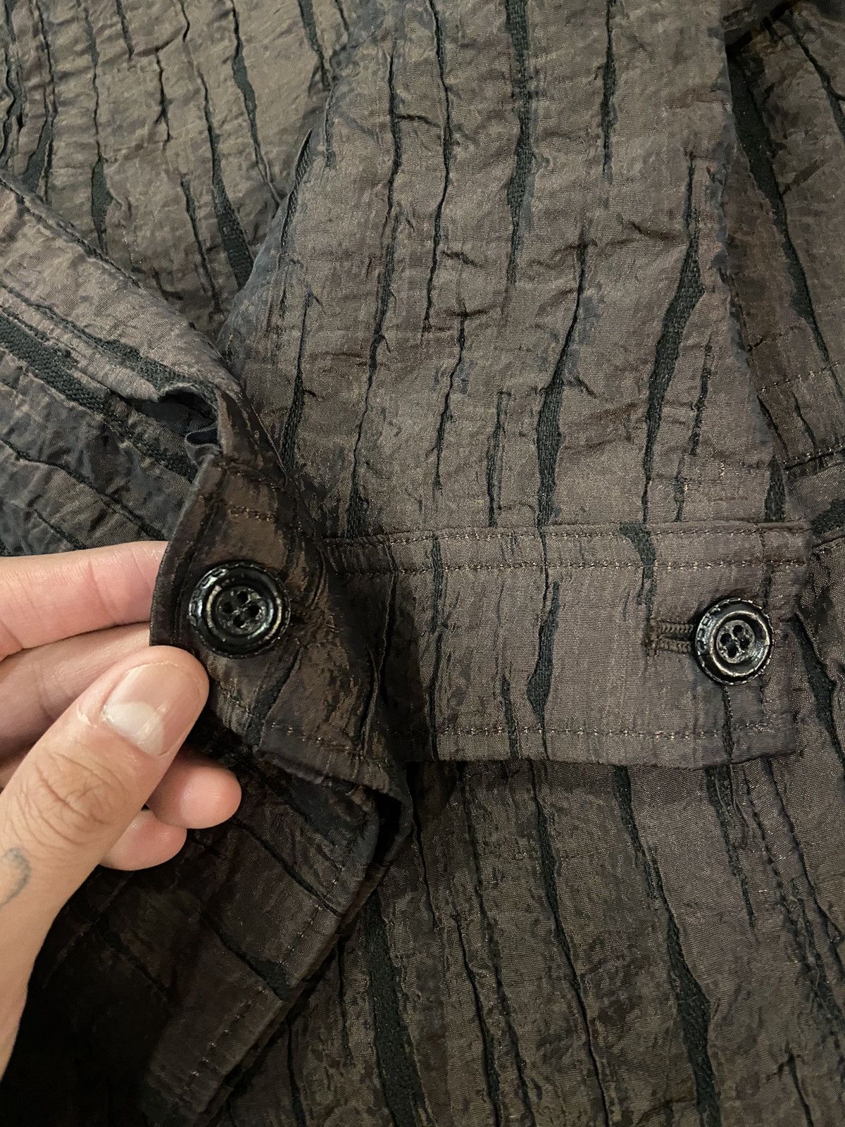 Vintage Japanese pleated jacket