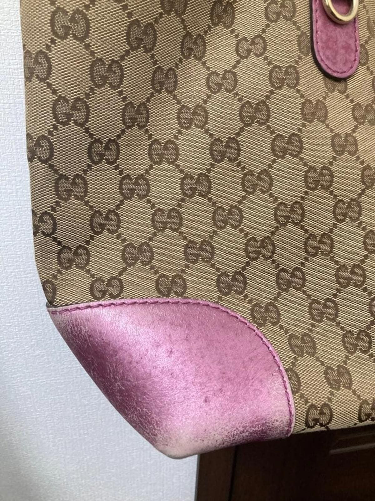 Gucci Gucci - Beige Monogram Canvas Bag Size ONE SIZE - 4 Thumbnail