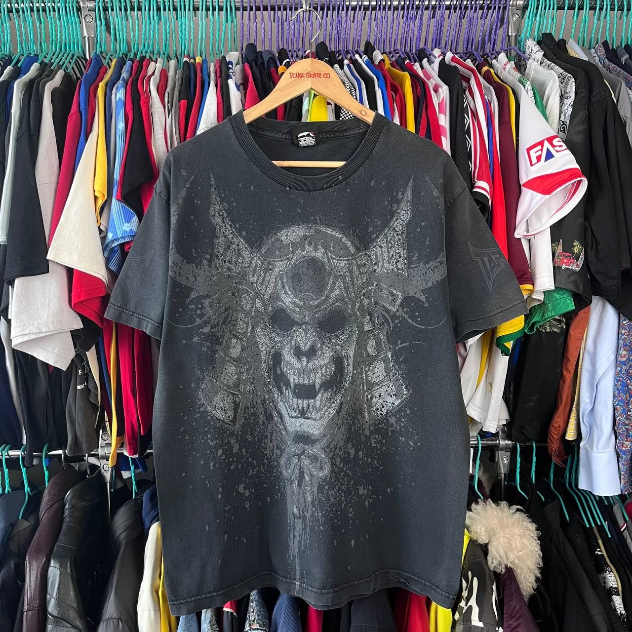 Tapout Vintage TapOut Samurai Ronin Y2K UFC MMA Faded Tshirt Size US L / EU 52-54 / 3 - 1 Thumbnail