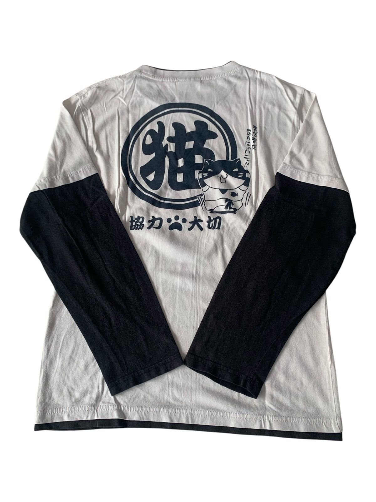 Le Grande Bleu (L.G.B.) 2000s japanese archive ne-net issey y2k longsleeve tee Size US M / EU 48-50 / 2 - 4 Thumbnail