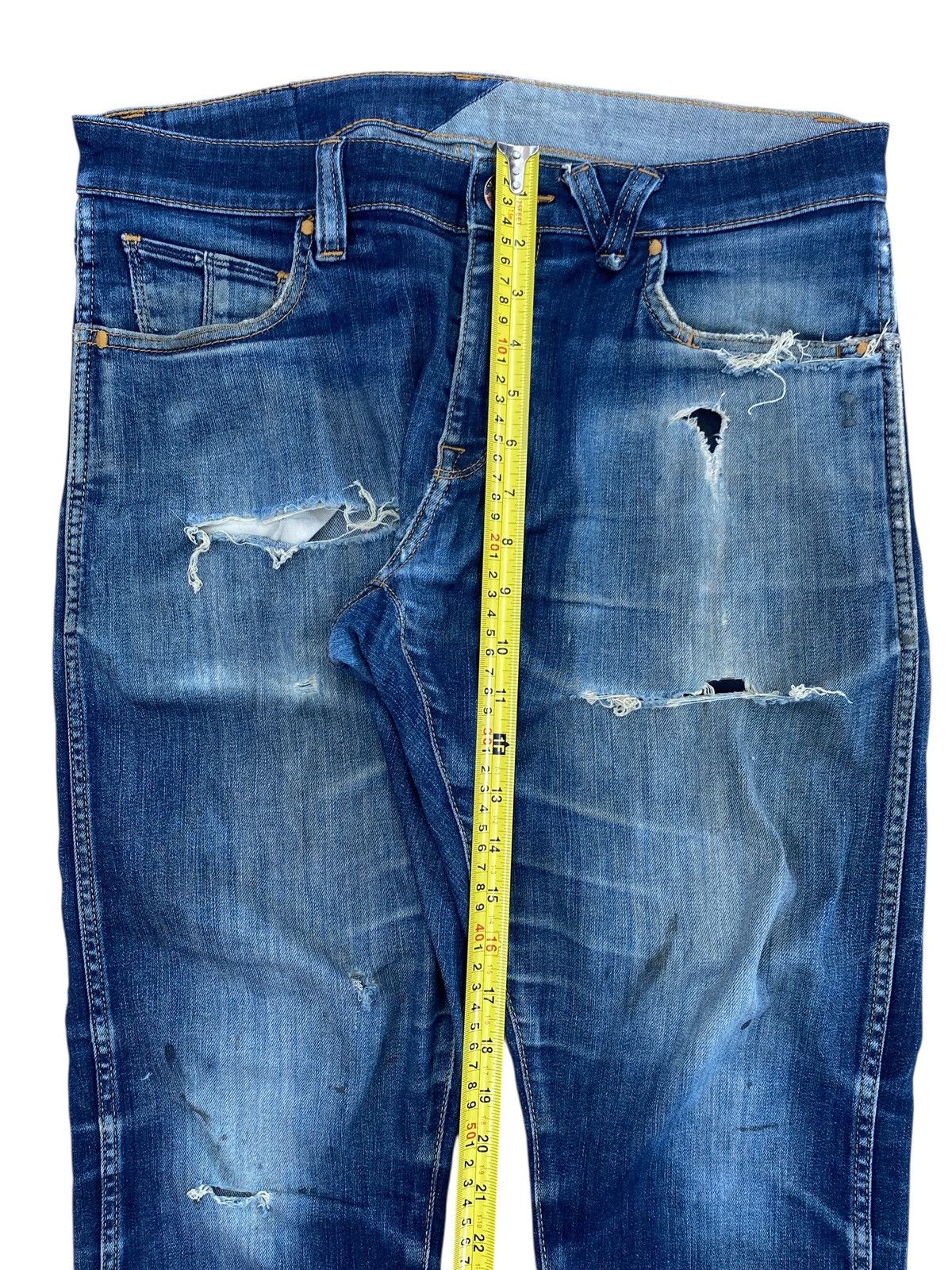 Volcom Volcom Brand Distressed Faded Wash Style Size US 33 - 10 Thumbnail