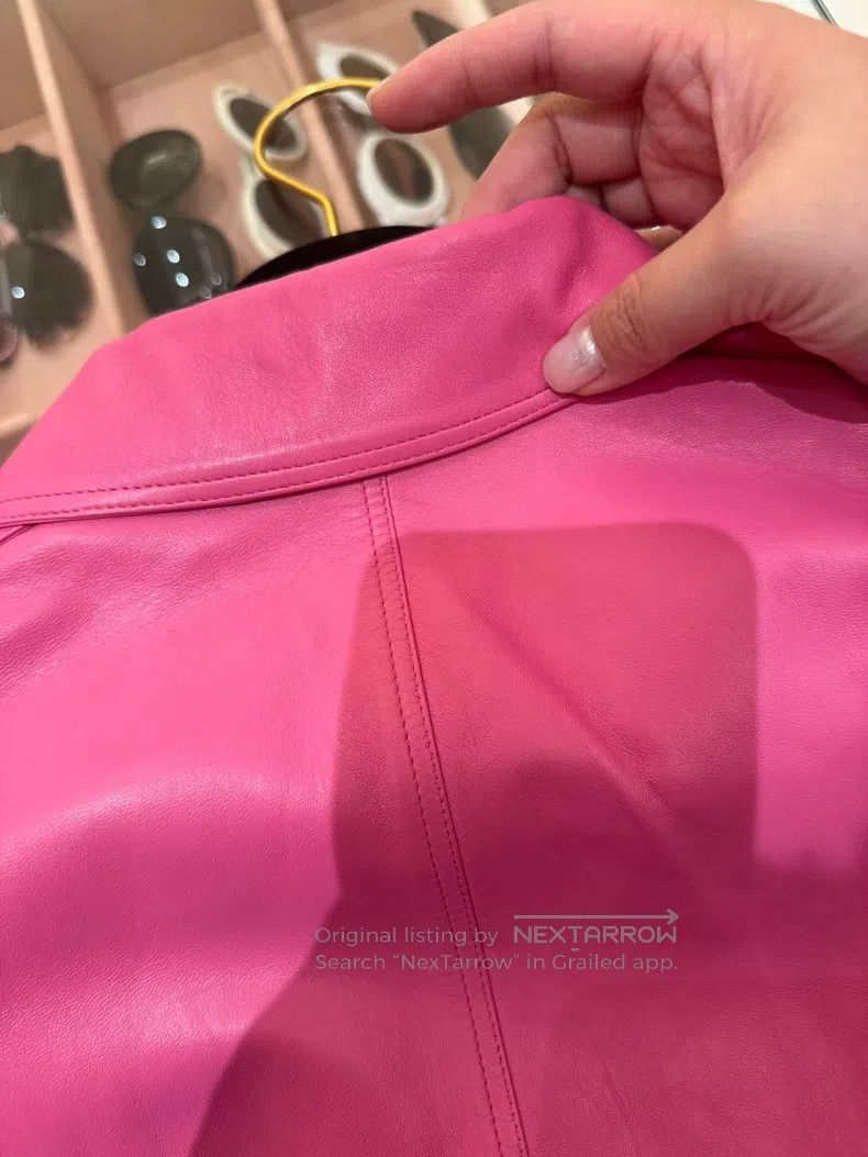 Versace Versace Barbie pink leather suit Size M / US 6-8 / IT 42-44 - 8 Thumbnail