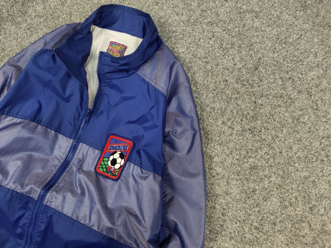 USA Olympics Vintage Snickers USA World Cup 94's Light Blue Nylon Jacket Size US L / EU 52-54 / 3 - 4 Thumbnail