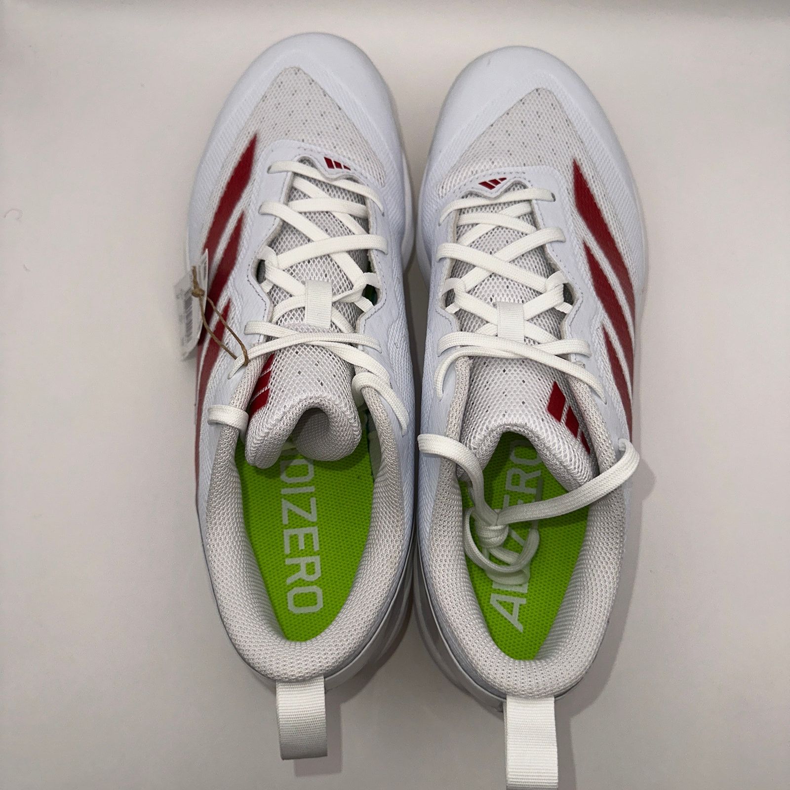 Adidas Adidas Adizero Instinct TP IH3472 White/Red Size 12 Size US 12 / EU 45 - 5 Thumbnail