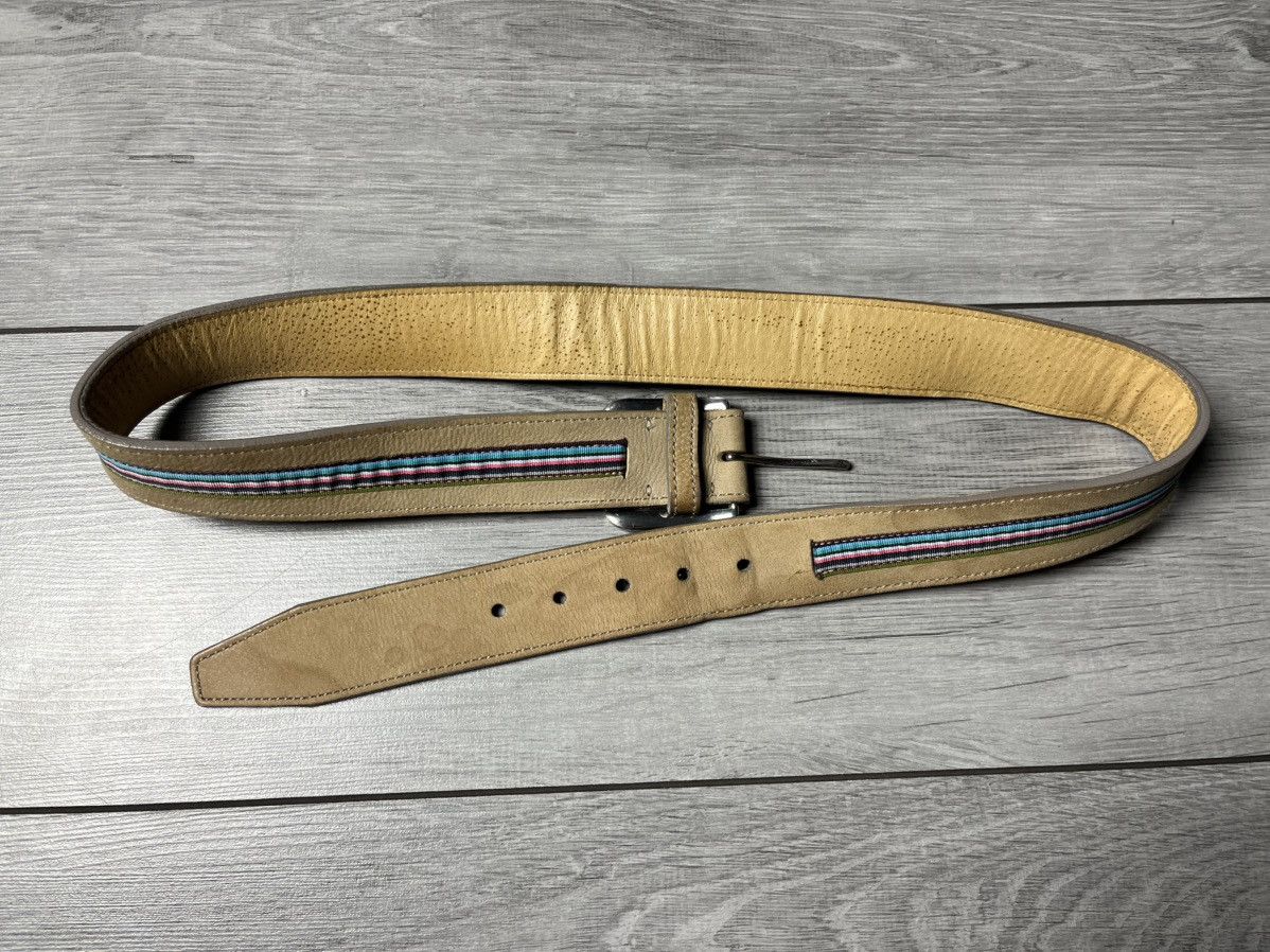 Bogner Bogner leather Belt Rainbow logo Size ONE SIZE - 1 Thumbnail
