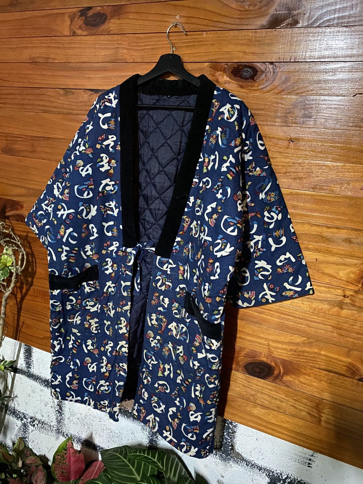 Japanese Brand Vintage Japanese Hanten Jacket – Traditional Quilted Kimono Size US M / EU 48-50 / 2 - 4 Thumbnail