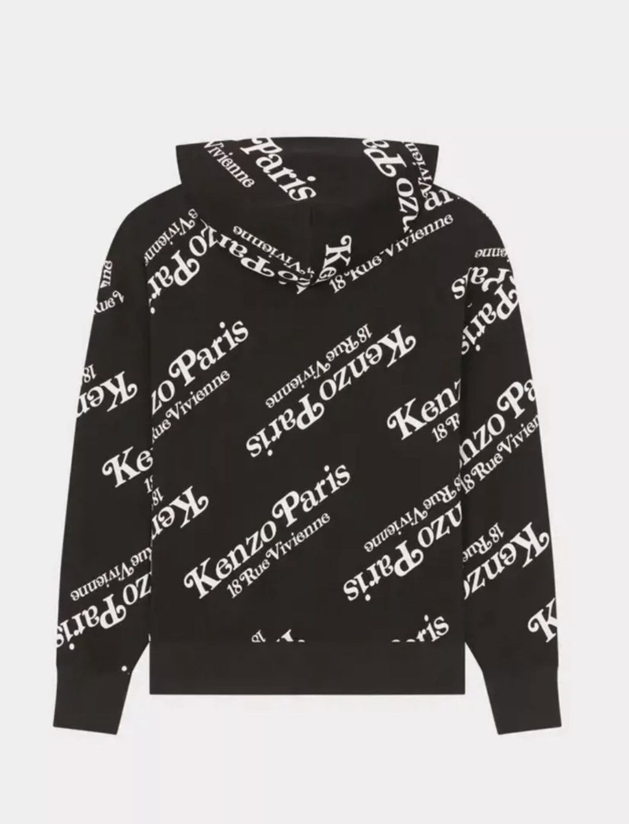 Kenzo KENZO X VERDY 'KENZO BY VERDY' OVERSIZED HOODED XL BLACK Size US XL / EU 56 / 4 - 2 Thumbnail