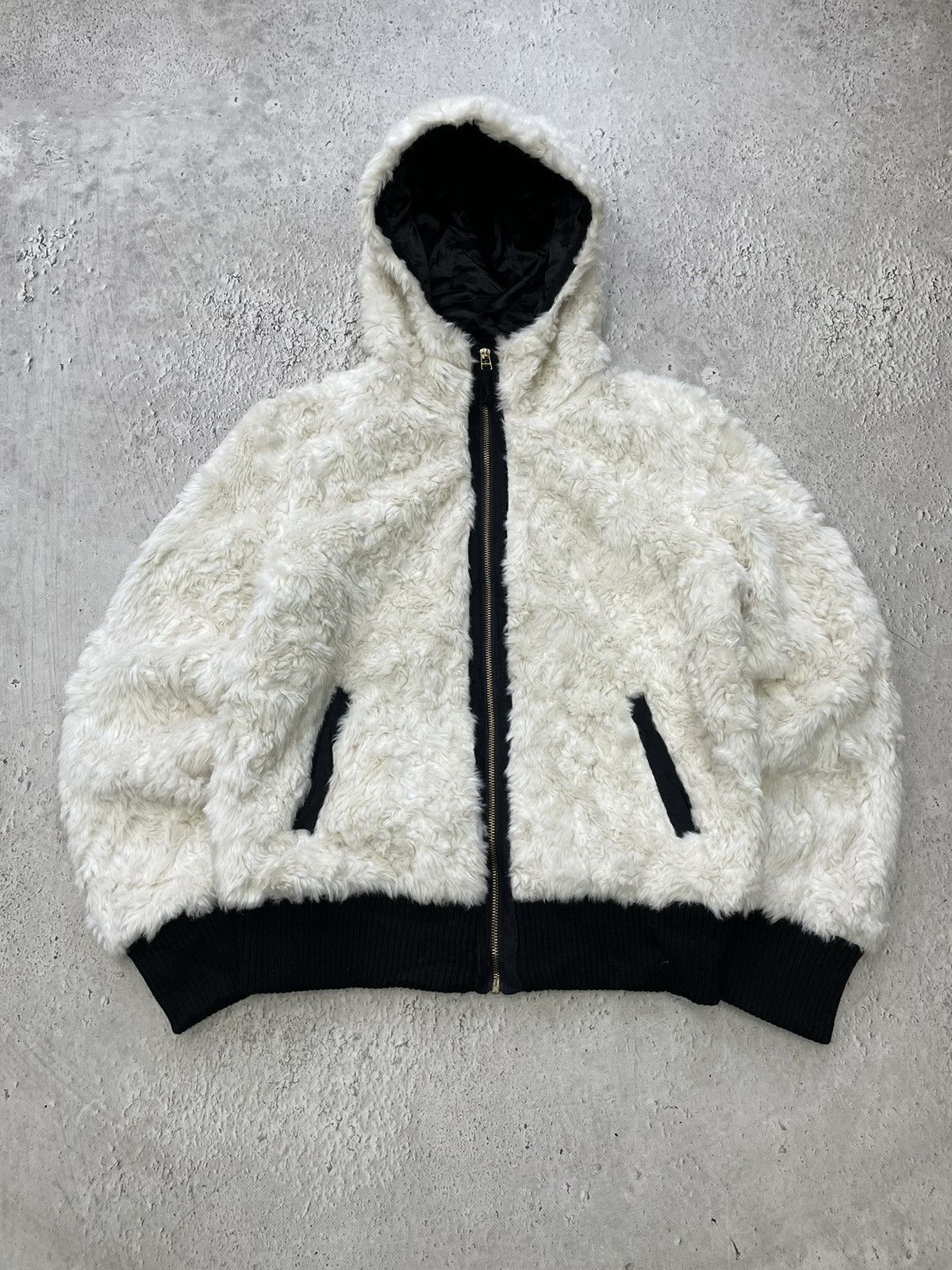 Hysteric Glamour × If Six Was Nine 2000s Avant Garde If Six Was Nine Style Jacket fur Hood 90s Size US M / EU 48-50 / 2 - 1 Thumbnail