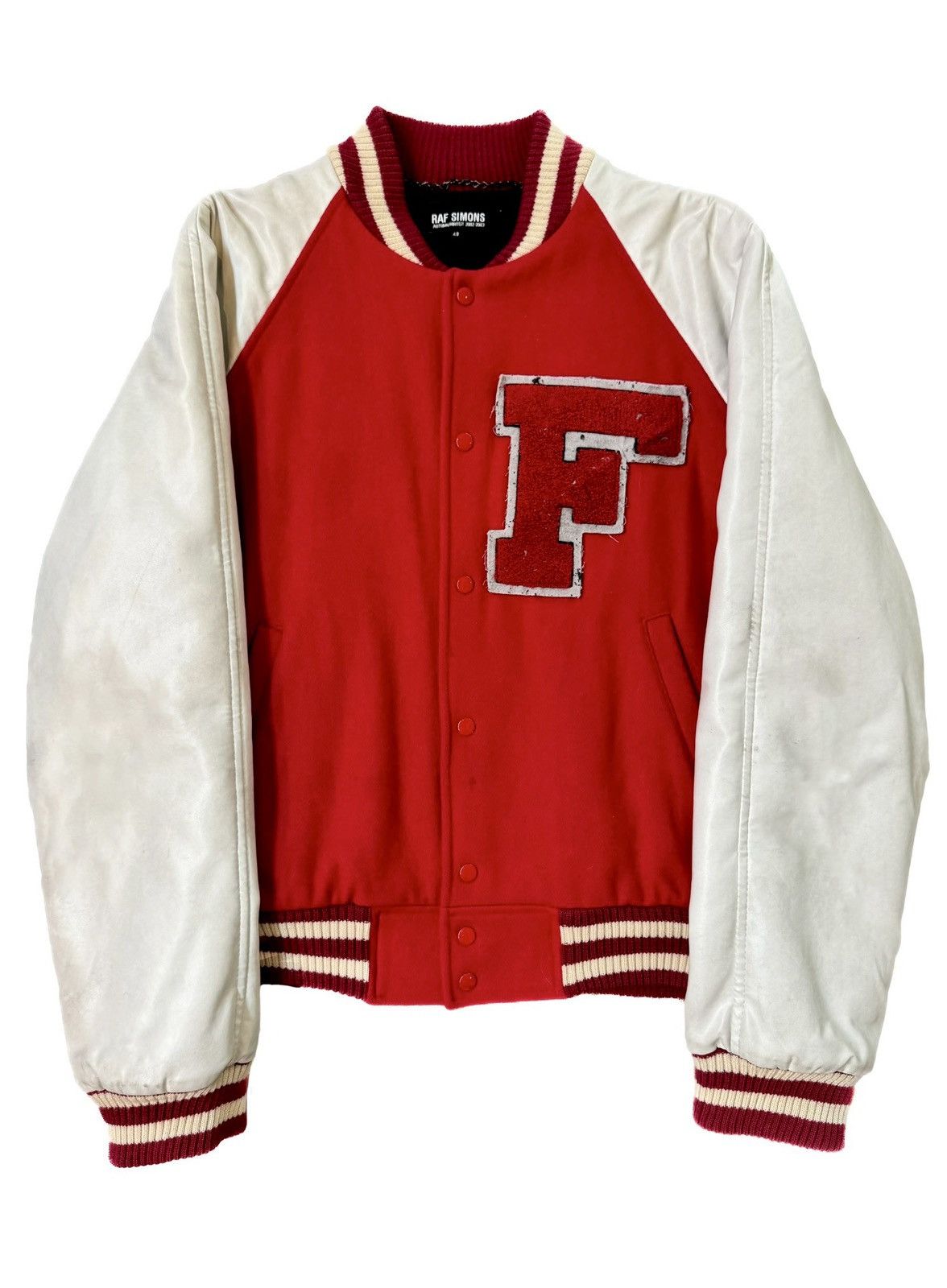 Raf Simons Raf Simons AW2001-2002 Virginia Creeper varsity jacket Size US L / EU 52-54 / 3 - 1 Thumbnail