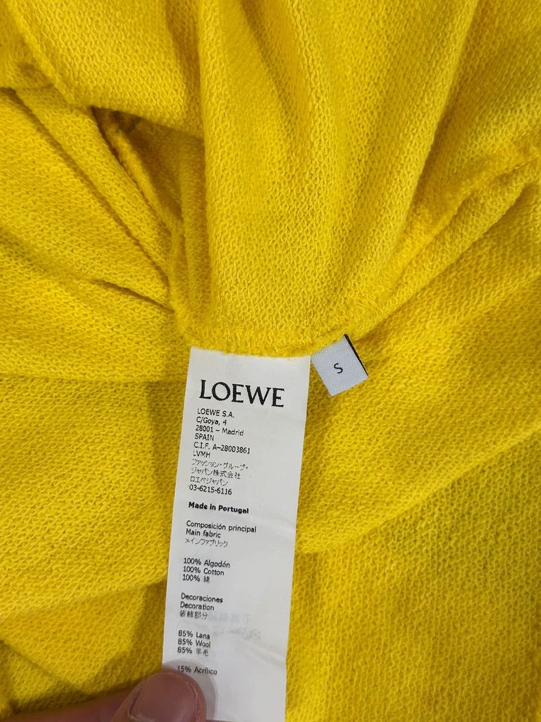 Loewe LOEWE Lotus leaf green tassel sweater Size S / US 4 / IT 40 - 4 Thumbnail