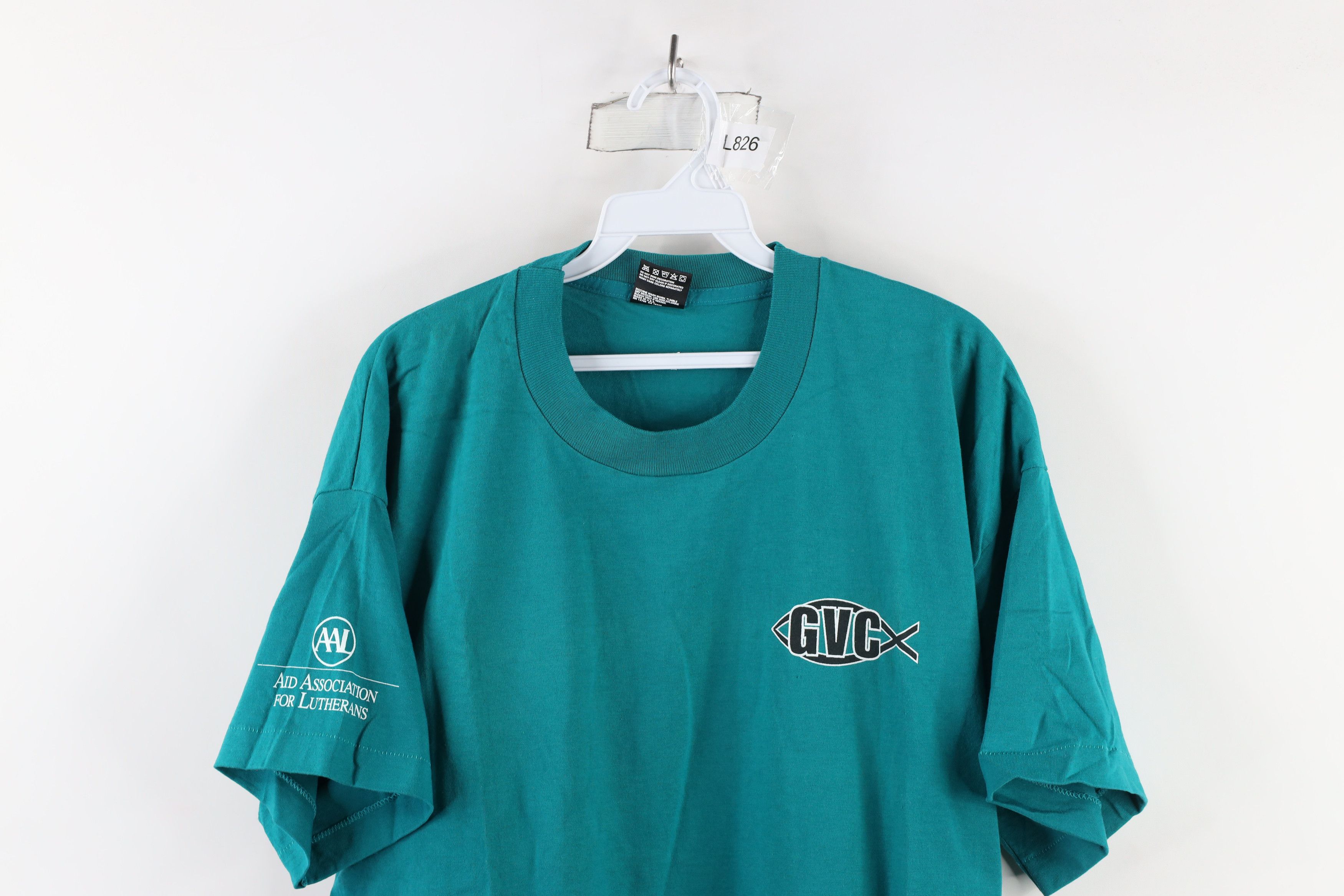 Vintage Vintage 90s Hope ELCA Youth Gathering Christian T-Shirt USA Size US XL / EU 56 / 4 - 2 Thumbnail