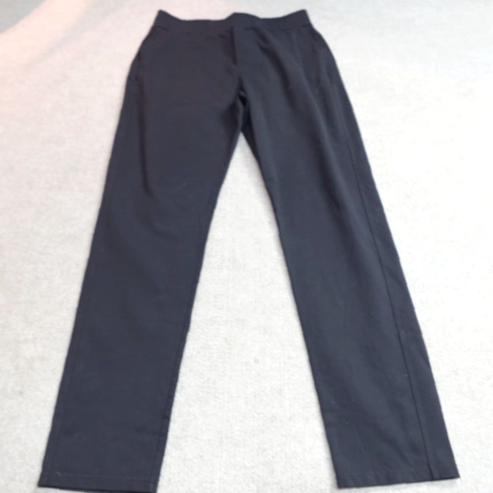 Vintage Public Rec Pants 34 x 31 Black Performance Stretch Drawstring Men Pants Black Stretch Chino 34 Regular Straight Inseam 31 Mens Size US 34 / EU 50 - 2 Thumbnail