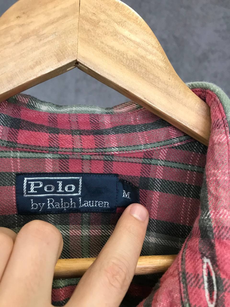 Vintage Polo Ralph Lauren vintage designer flannel double pocket Size US M / EU 48-50 / 2 - 5 Thumbnail