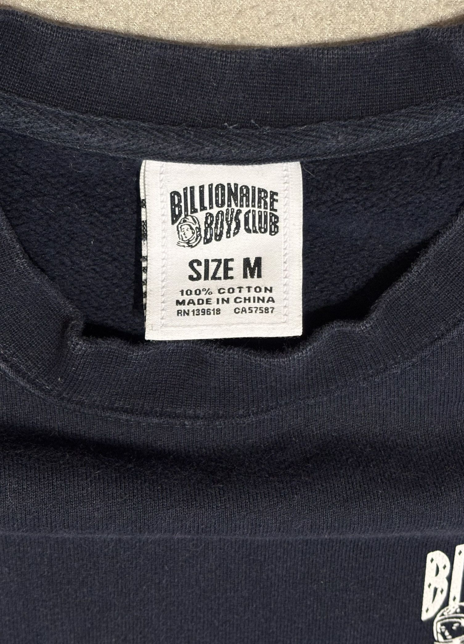 Billionaire Boys Club Billionaire Boys Club Navy sweatshirt Medium Size US M / EU 48-50 / 2 - 15 Thumbnail
