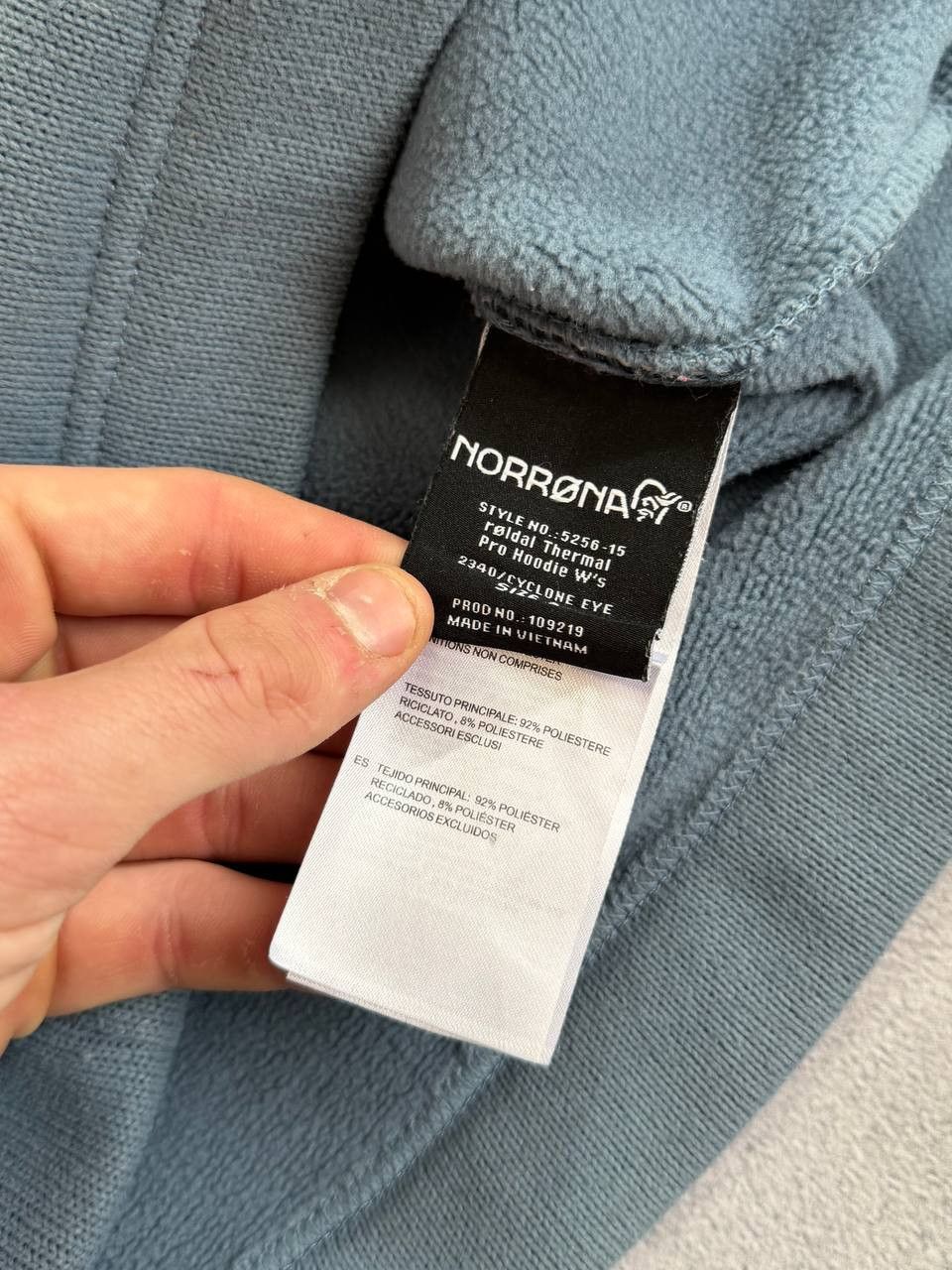 Norrona Noronna 3/4 Ninja Technical Fleece Jacket Outdoor Size US M / EU 48-50 / 2 - 8 Thumbnail