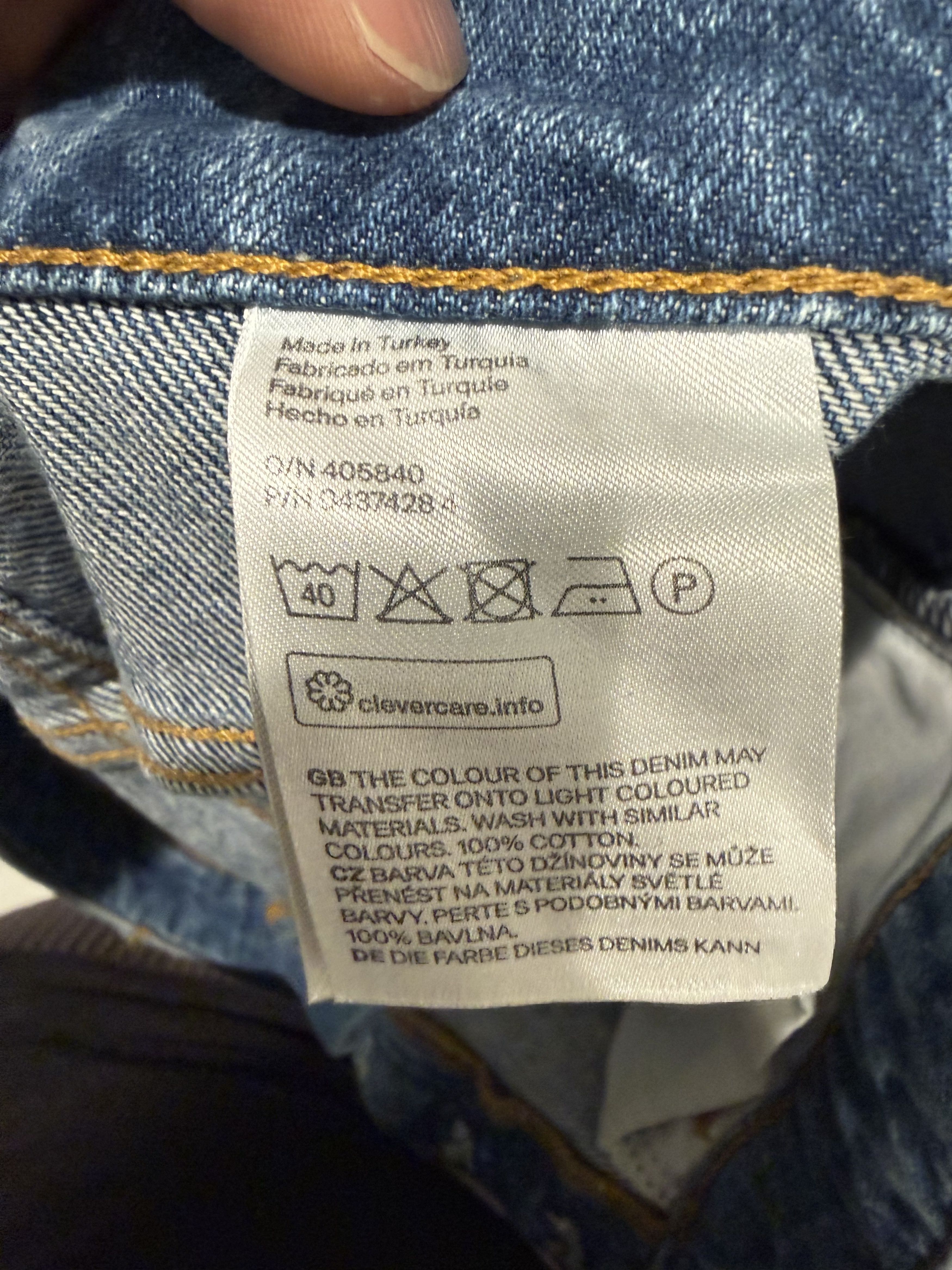 H&M H&M VETEMENTS FIT DENIM PANTS Size US 31 - 5 Thumbnail