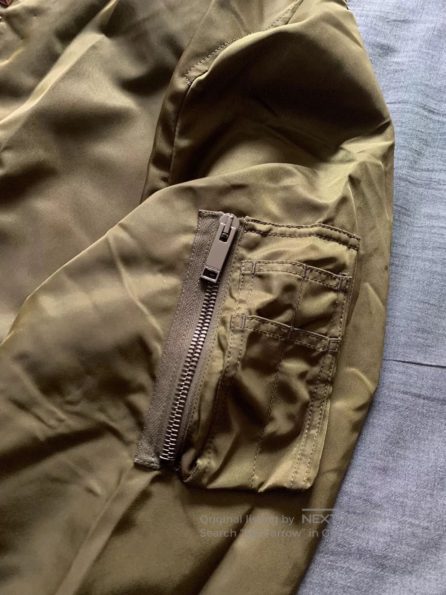 Valentino Valentino Rivet MA1 Bomber Jacket. Size US M / EU 48-50 / 2 - 5 Thumbnail
