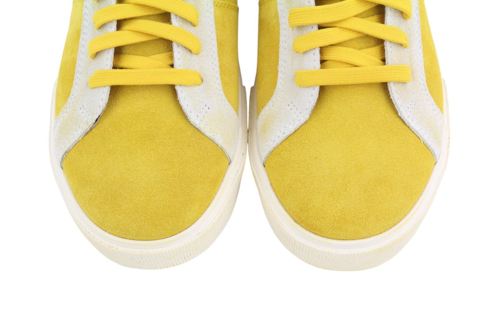 Diesel S-Mydori Lc Mens Sneakers EU44 Yellow Suede Leather 40953 Size US 11 / EU 44 - 5 Thumbnail