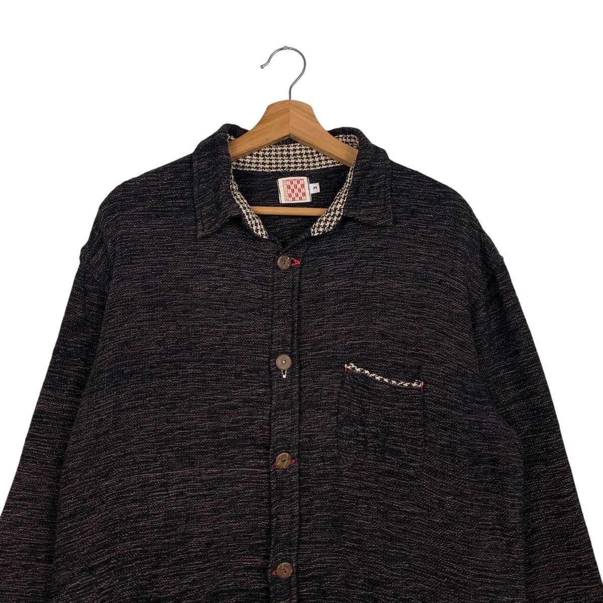 Flannel GAFU SHIMOKITAZAWA Tokyo Kapital Style Jacket #1733-C77 Size US M / EU 48-50 / 2 - 2 Thumbnail