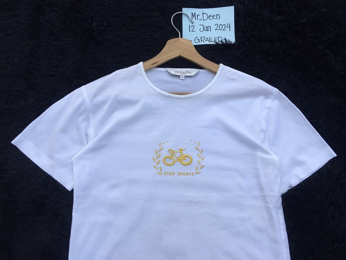 Christian Dior Monsieur Rare Vintage Christian Dior Spellout Tshirt Size M / US 6-8 / IT 42-44 - 6 Thumbnail