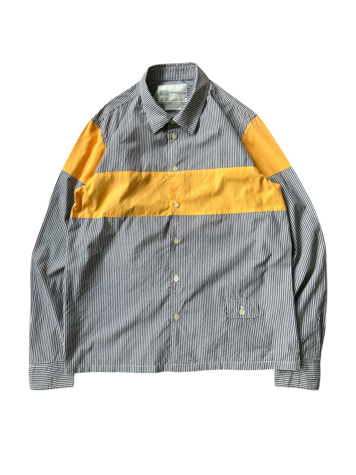 Japanese Brand 2008SS - Seesway Satiate Japan button up shirt Size US M / EU 48-50 / 2 - 1 Thumbnail