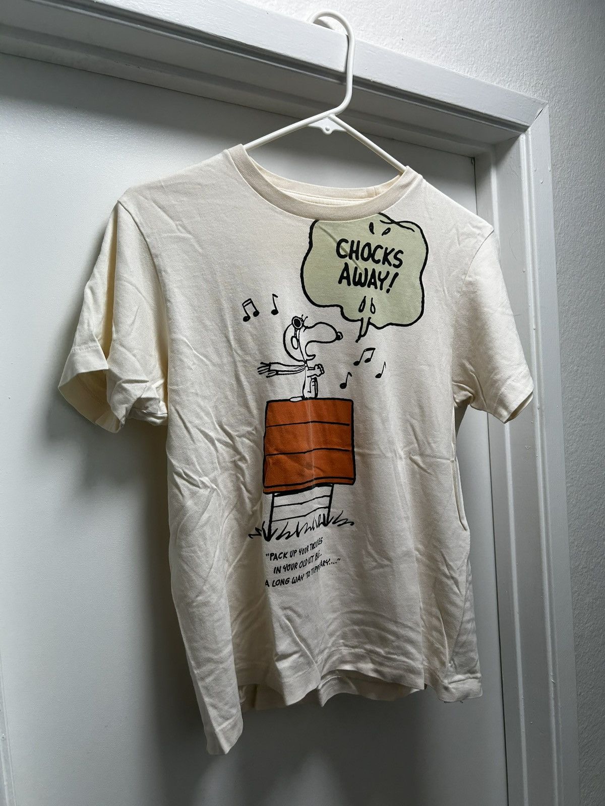 Uniqlo Uniqlo X Peanuts Snoopy Red Baron Tee Size US S / EU 44-46 / 1 - 3 Thumbnail