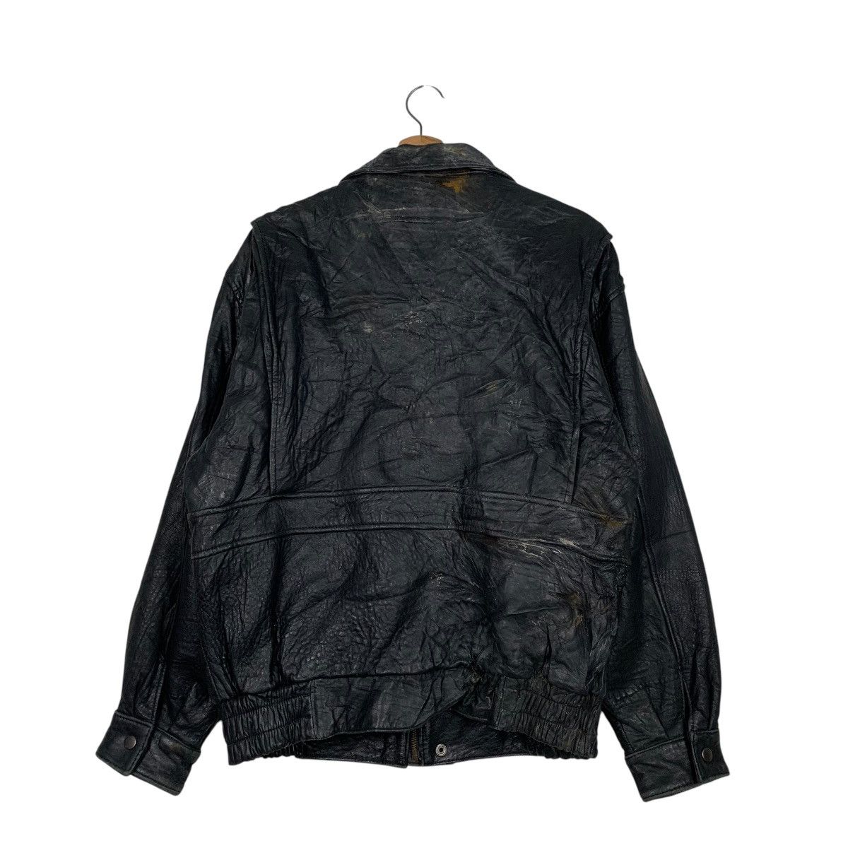 Japanese Brand Vintage Commander Aviator Leather Jacket Size US M / EU 48-50 / 2 - 7 Thumbnail