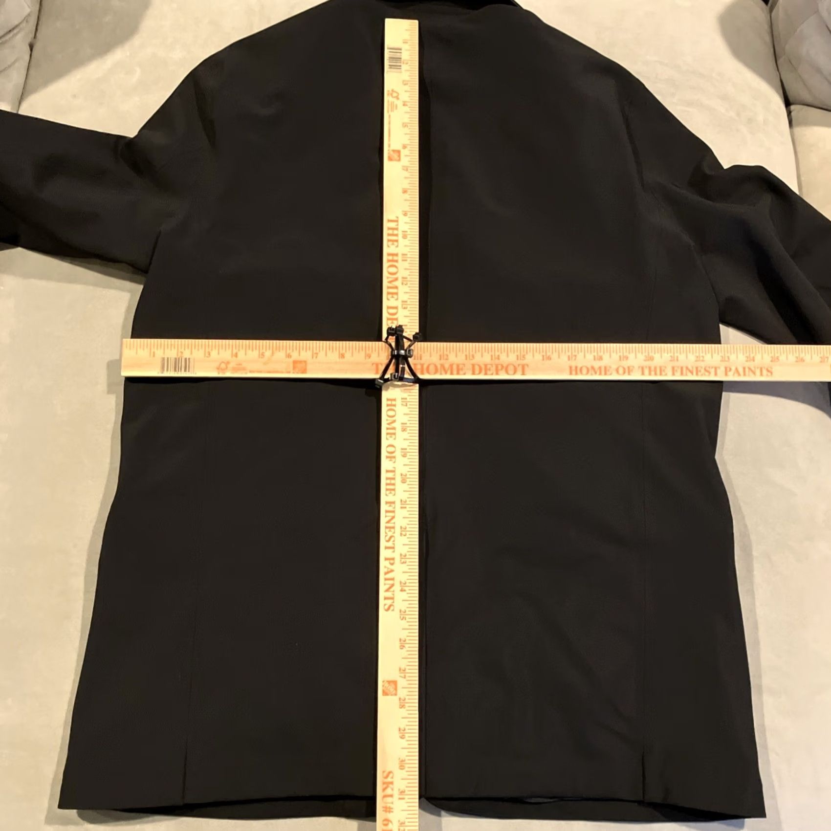Vintage NWT Paskho Black Blazer Jacket Stretch Modern Travel Tech Pockets XL Blazer Mens Regular Mid-Length Size 46R - 8 Thumbnail