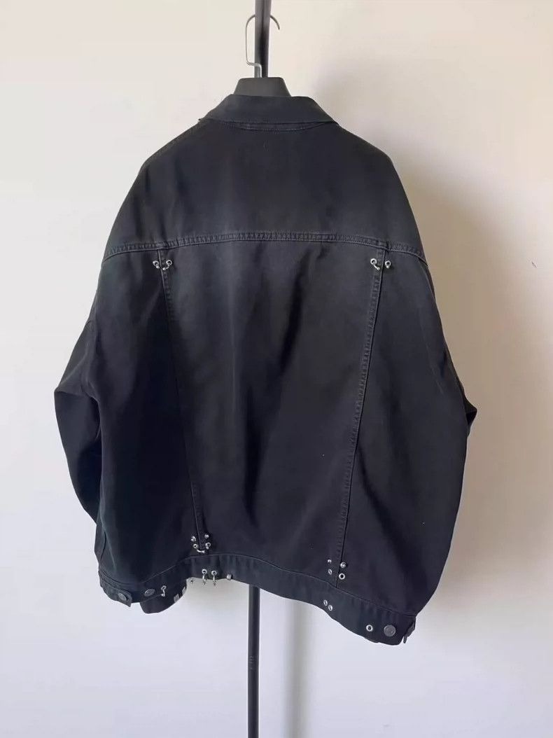 Balenciaga Balenciaga Lapel Solid Single Breasted Loose Long Sleeve J Size US M / EU 48-50 / 2 - 2 Thumbnail